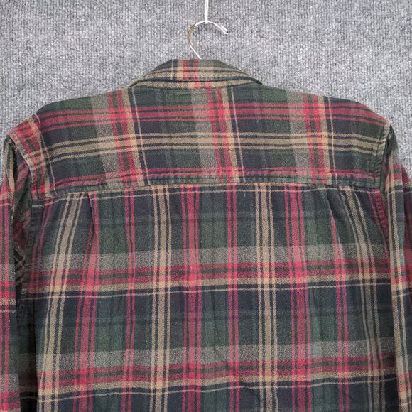 Field & Stream Button Up Shirt Men's Large Long Sleeve Multicolor Plaid Cotton - Picture 6 of 12